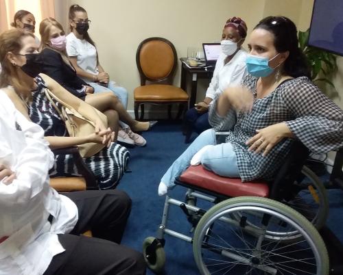 Workers of the National Hotel given a course on Accessible Tourism